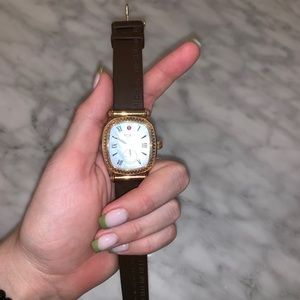 Michele watch with diamonds